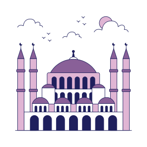 Landmark, Monument, Building, Architecture, Hagia Sophia icon