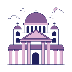 Landmark, Monument, Building, Architecture, Helsinki Cathedral icon