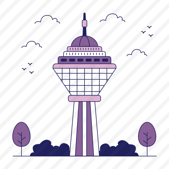 Landmark, Monument, Building, Architecture, Milad Tower preview