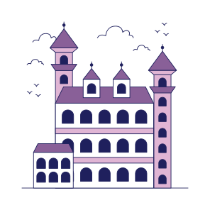 Landmark, Monument, Building, Architecture, Neuschwanstein Castle icon