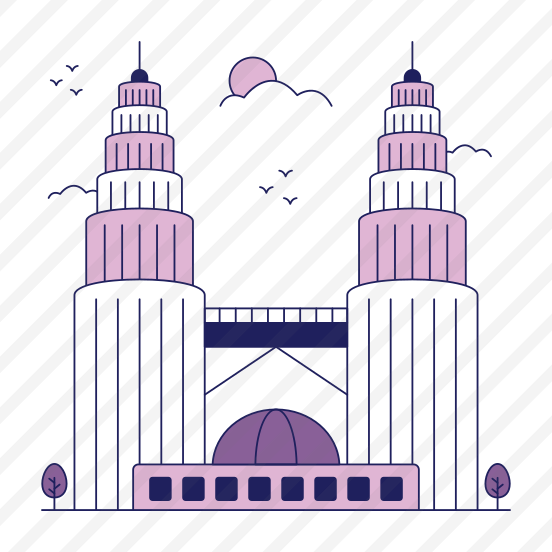 Landmark, Monument, Building, Architecture, Petronas Twin Tower preview