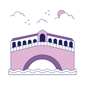 Landmark, Monument, Building, Architecture, Rialto Bridge icon