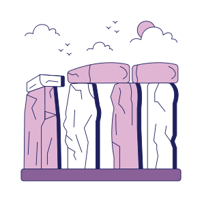 Landmark, Monument, Building, Architecture, Stonehenge icon