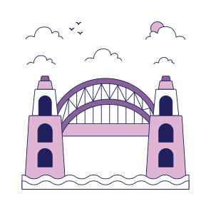 Landmark, Monument, Building, Architecture, Sydney Harbour Bridge icon