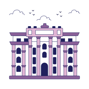 Landmark, Monument, Building, Architecture, Trevi Fountain icon