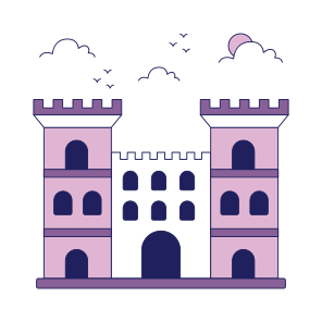 Landmark, Monument, Building, Architecture, Windsor Castle icon