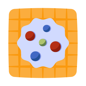 Biscuit, Snack, Breakfast, Edible, Eatable icon