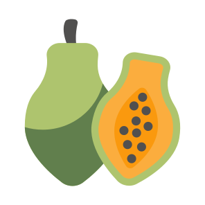 Papaya, Fruit, Edible, Nutritious Diet, Healthy Diet icon