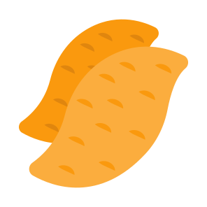 Sweet Potatoes, Vegetable, Veggie, Edible, Eatable, icon