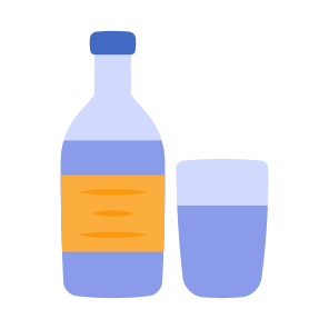 Wine Bottle, Alcohol, Beer, Whisky, Brandys icon