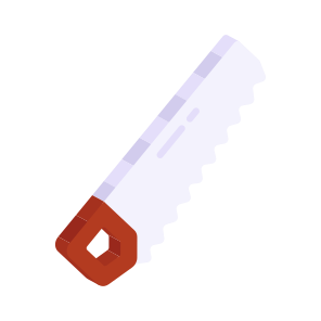 Saw, Handsaw, Woodcutter Tool, Equipment, Instrument, icon