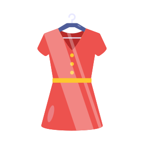 Hanging Cloth, Womenswear, Attire, Apparel, Female Dress icon