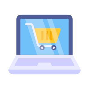 Online Shopping, Eshopping, Ecommerce, Online Purchasing, Buy Online icon