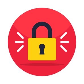 Padlock, Bolt, Latch, Security, Protection icon