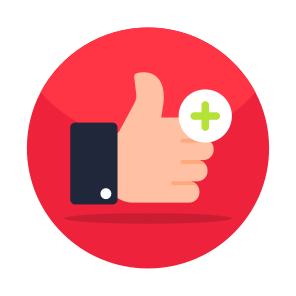 Positive Feedback, Thumbs Up, Hand Gesture, Customer Response, Customer Review, icon