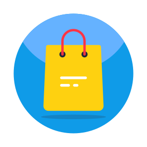 Shopping Bag, Tote, Jute, Handbag, Commerce icon