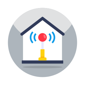 Smart Home, Wifi Home, Internet Home, Smart House, Iot icon