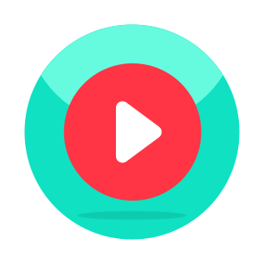 Video Button, Play Button, Media Button, Multimedia Button, Play Option icon