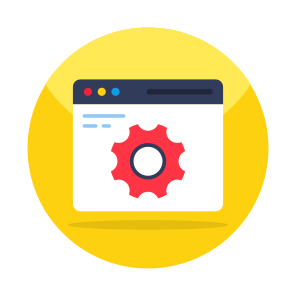 Web Setting, Web Configuration, Web Management, Web Development, Website Setting icon