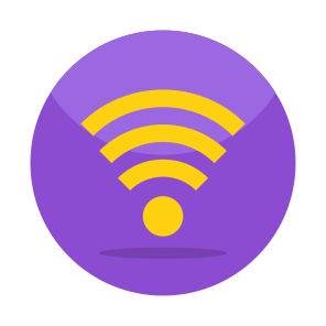 Wifi Signal, Wireless Network, Broadband Connection, Internet Signal, Wlan icon