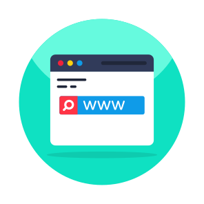 Www, Web Search, World Wide Web, Search Box, Website Research icon