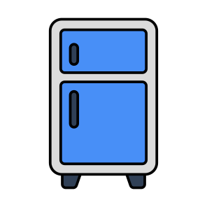 Fridge, Refrigerator, Icebox, Electronic, Home Appliance icon