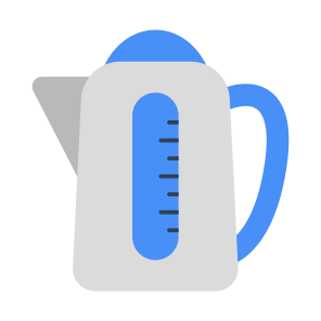 Electric Kettle, Electric Teapot, Kitchenware, Electronic Appliance, Water Boiler, icon