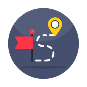 Route, Direction, Gps, Navigation, Destination, icon