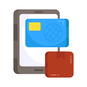 Mobile Card Payment, Secure Payment, Digital Payment, Epay, Epayment icon