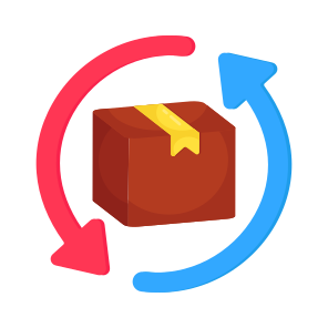 Parcel Exchange, Parcel Transfer, Package Transfer, Package Exchange,  Transmission icon
