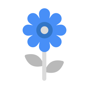 Flower, Floweret, Blossom, Botany, Nature, icon