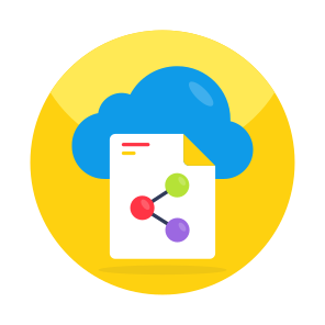 Cloud File Share, Cloud Document Share, Doc Share, Cloud Data Share, Cloud Data Transfer icon