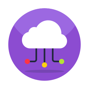 Cloud Networking, Computing, Cloud Connections, Cloud Technology, Cloud Nodes icon