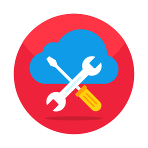 Cloud Repair, Cloud Configuration, Cloud Setting, Cloud Preferences, Cloud Config icon