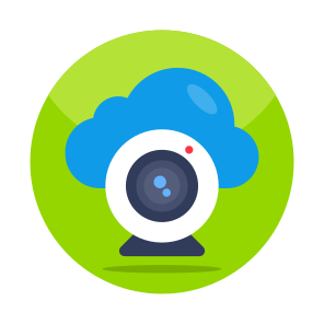 Cloud Webcam, Live Cam, Live Camera, Live Communication, Computer Camera icon