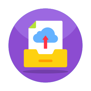 File Upload, Data Upload, Data Transfer, Document Upload, Doc Upload icon