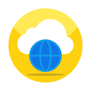 Global Cloud, Worldwide Cloud, Cloud Browser, Cloud Internet, Cloud Network S icon