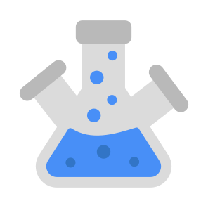 Triple Neck Flask, Lab Apparatus, Lab Tool, Lab Equipment, Laboratory Tool icon