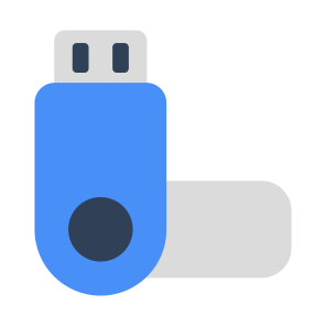 Usb, Pendrive, Universal Serial Bus, Flash Drive, Hardware, icon