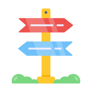 Roadboard, Signboard, Guideboard, Fingerboard, Direction Board icon