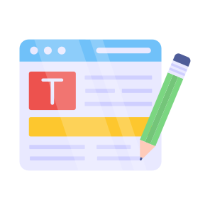 Online Article Writing, Copywriting, Content Writing, Blog Writing, Blog Website, icon