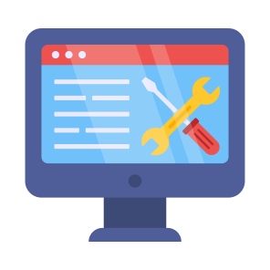 Repair Website, Web Setting, Web Configuration, Web Development, Web Management icon