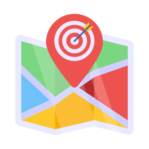 Target Location, Direction, Gps, Navigation, Geolocation icon