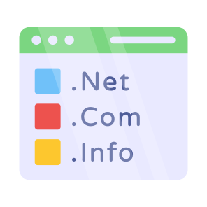 Web Domains, Domain Registration, Domain Address, Domains Names, icon