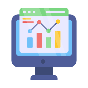 Web Statistics, Web Infographic, Data Analytics, Online Data, Business Data icon