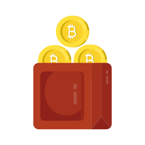 Bitcoin Wallet, Icon, Cryptocurrency Wallet, Crypto, Btc, Digital Currency icon