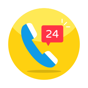 Helpline, Customer Service, Customer Support, Hotline, 24hr Service icon