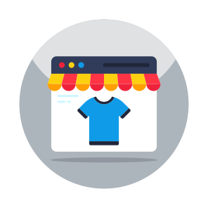 Purchase Online, Eshopping, Ecommerce, Online Shop, Buy Shirt Online icon