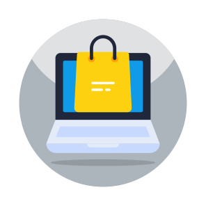 Purchase Online, Eshopping, Ecommerce, Online Shopping, Buy Online icon