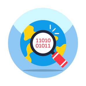Search Binary Data, Find Binary Data, Find Binary Code, Binary Data Analysis, Binary Data icon